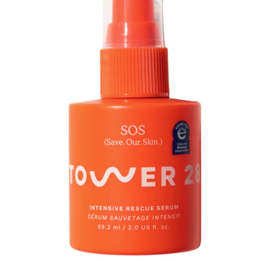 Tower 28 Beauty SOS Intensive Redness Relief Serum with Hypochlorous Acid 2oz